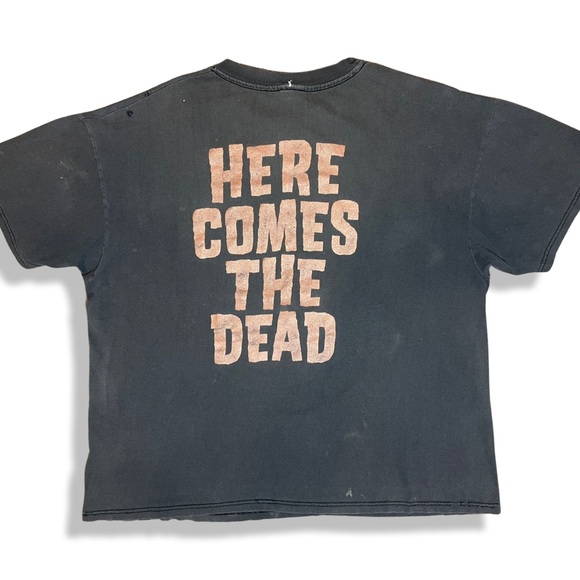 Rare Vintage 1997 MisFits Here Comes The Dead Pushead Band Tee - Picture 2 of 8